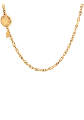 CHANEL Pre-Owned 1970-1990 coin-embellishment necklace - Gold
