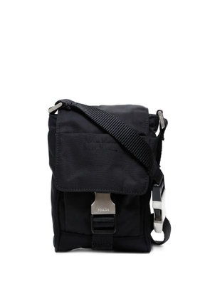 Prada Pre-Owned 1990-2010s buckle-closure messenger bag - Black
