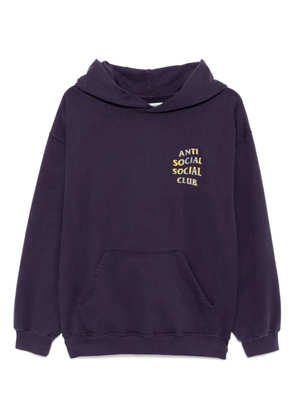 Anti Social Social Club Mind Games Weathered hoodie - Purple