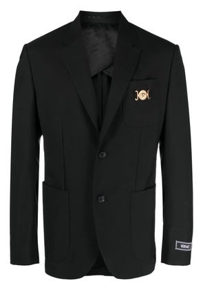 Versace Medusa Biggie single-breasted blazer - Black