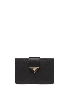 Prada Saffiano leather card holder - Black