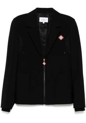 Casablanca zip fastening jacket - Black