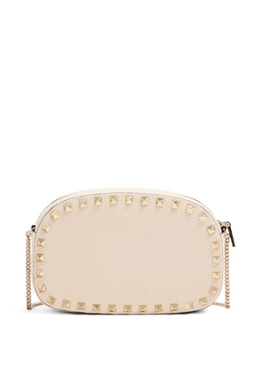 Valentino Garavani Rockstud embellished cross bag - Neutrals