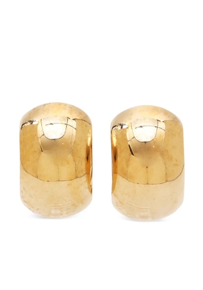 Christian Dior Pre-Owned 2000s gold-plated earrings