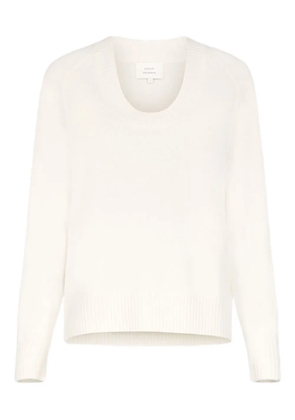 LouLou de Saison U-neck ribbed sweater - Neutrals