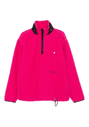 Stone Island half-zip fleece sweatshirt - Pink