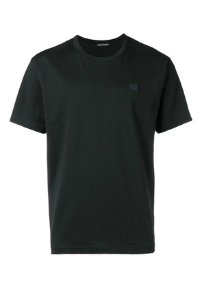 Acne Studios face-patch crew neck T-shirt - Black