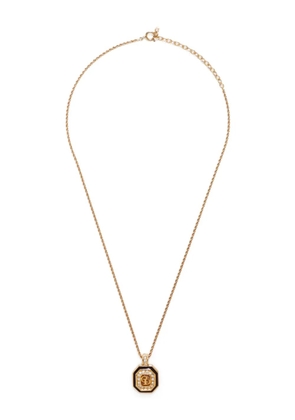 Christian Dior Pre-Owned octagonal CD-logo pendant necklace - Gold