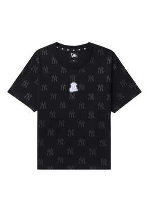 NEW ERA CAP logo-print T-shirt - Black