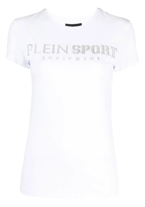 Plein Sport logo-print short-sleeve T-shirt - White