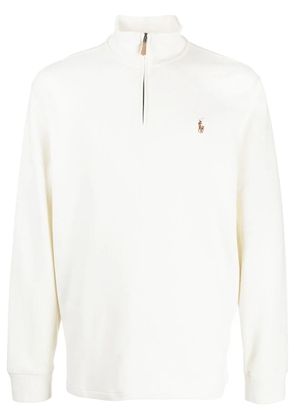 Polo Ralph Lauren Estate half-zip sweatshirt - White