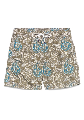 ROSI paisley-print swim shorts - Green