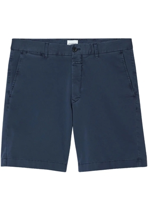 Closed logo-patch shorts - Blue