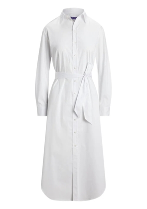 Ralph Lauren Collection Arielle shirt dress - White