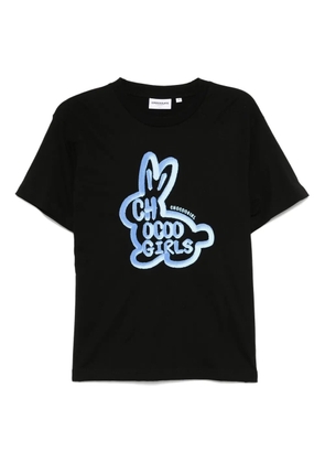 CHOCOOLATE graphic-print T-shirt - Black