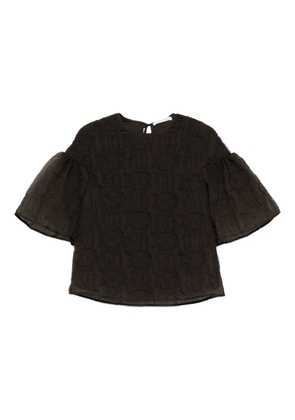 Cecilie Bahnsen Bryndis top - Brown