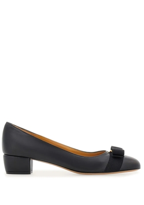 Ferragamo Vara 30mm leather pumps - Black