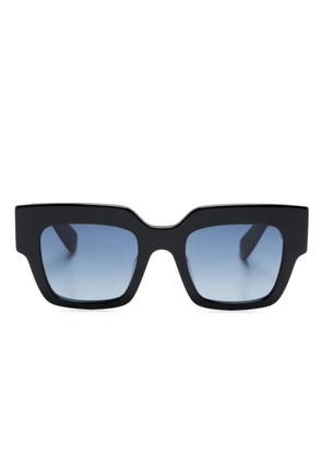 Kaleos Simone square-frame sunglasses - Black