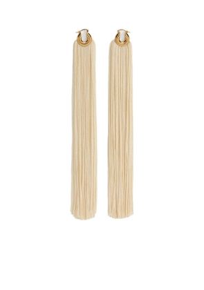 Jil Sander fringed earrings - Gold