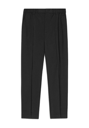 NN07 elasticated-waist tailored trousers - Black