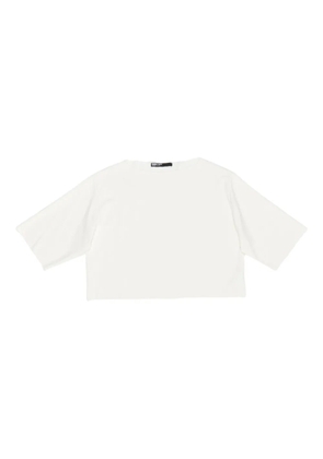 Bimba y Lola boat-neck T-shirt - White