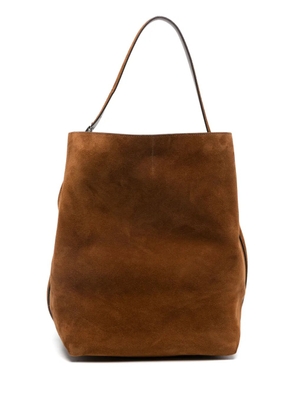 TOTEME suede tote bag - Brown