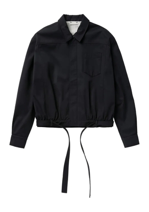 1989 STUDIO belted shirt jacket - Blue