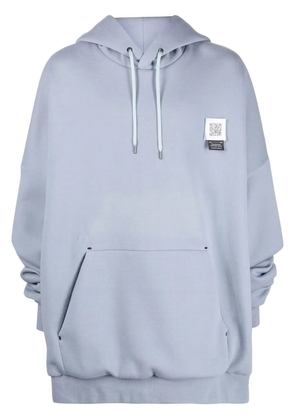 Fumito Ganryu 2Way pullover hoodie - Blue