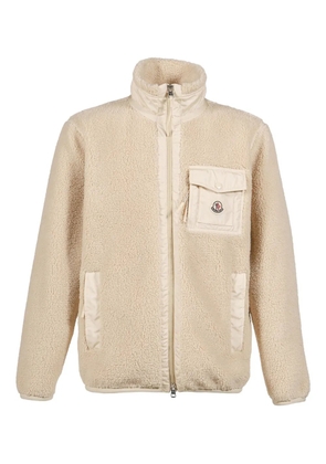 Moncler zip pocket jacket - Neutrals