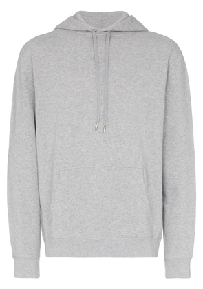Sunspel Overhead loopback hoodie - Grey