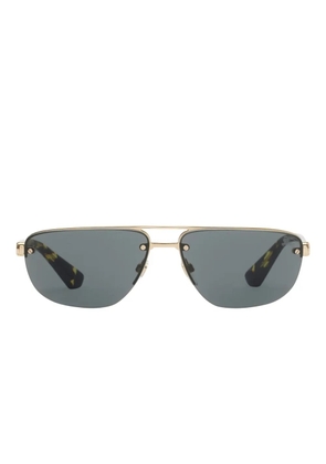 Burberry Eyewear tortoiseshell-effect sunglasses - Gold