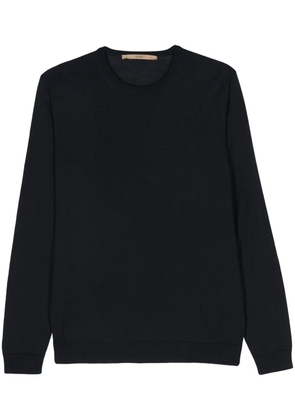 Nuur fine-knit merino jumper - Blue