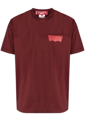 Junya Watanabe MAN x Levi's logo-print T-shirt - Red