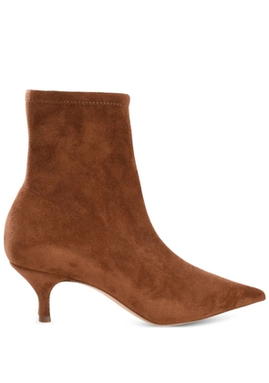 Casadei leather boots - Brown