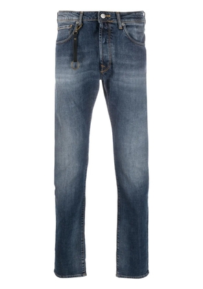 Incotex straight-leg keyring-attachment jeans - Blue