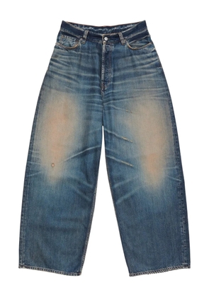 Acne Studios faded-effect cotton jeans - Blue