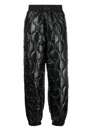 Junya Watanabe MAN quilted straight-leg trousers - Black