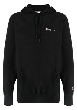 Readymade embroidered hoodie - Black
