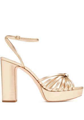 Loeffler Randall 127mm Rivka sandals - Gold