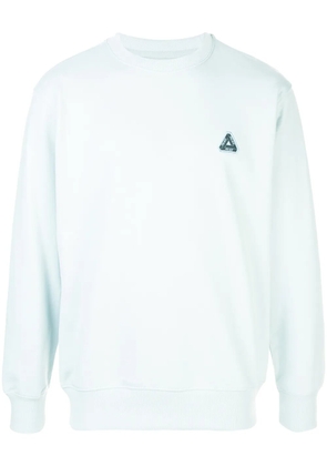 Palace Sofar 'Ice White' crew neck sweatshirt - Blue