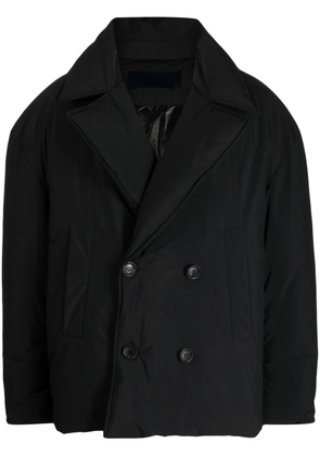 Juun.J notched-lapels padded jacket - Black