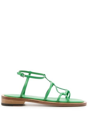 Low Classic open-toe heeled sandals - Green