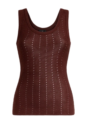 ETRO knitted vest - Brown