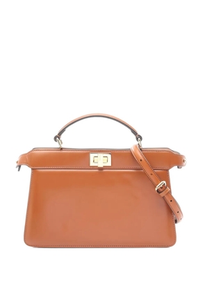 Fendi Pre-Owned 2010s Peekaboo ISeeU East-West tote bag - Brown