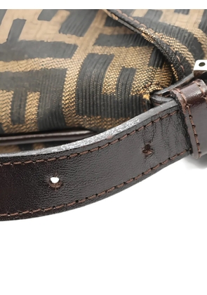 Fendi Pre-Owned 2010s canvas shoulder bag - Brown