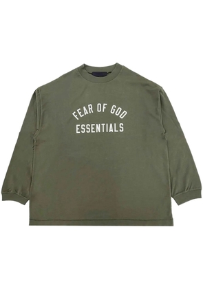 FEAR OF GOD ESSENTIALS logo t-shirt - Green