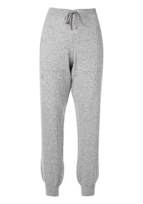 Barrie drawstring cashmere track pants - Grey