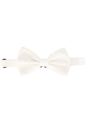 Dolce & Gabbana silk bow tie - White
