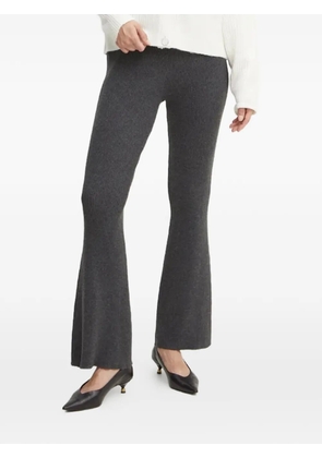 GUESS USA ribbed-knit trousers - Grey