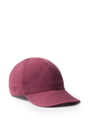 Prada embroidered-logo baseball cap